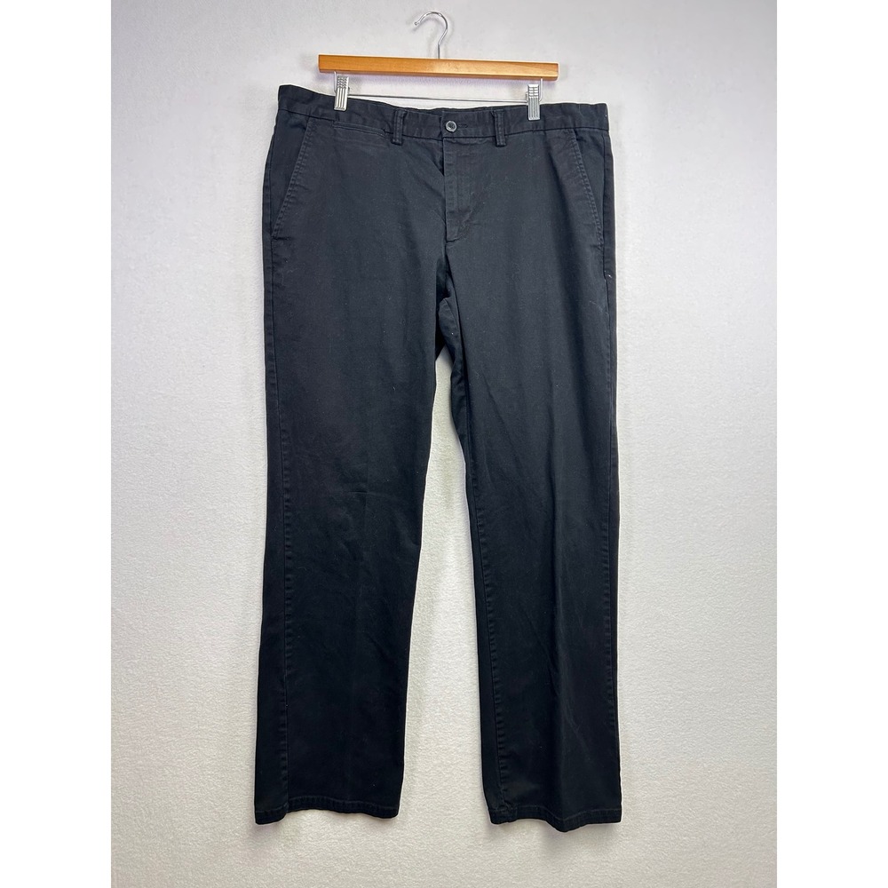 Old Navy Ultimate Straight Black Mens Chinos Pants Size 38 x 34